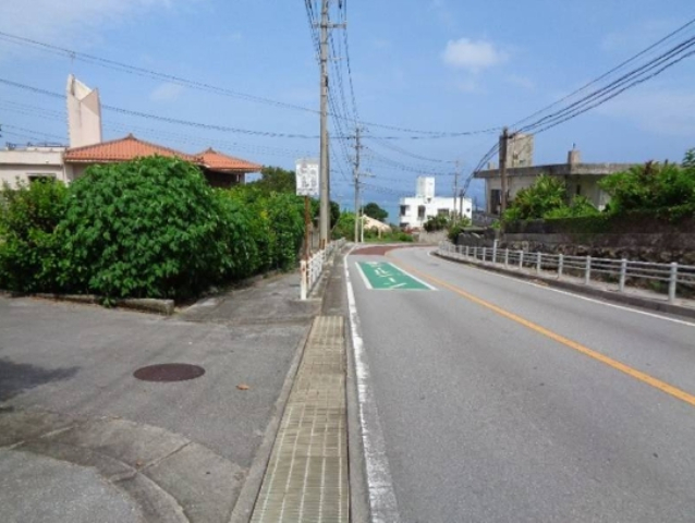 前面道路