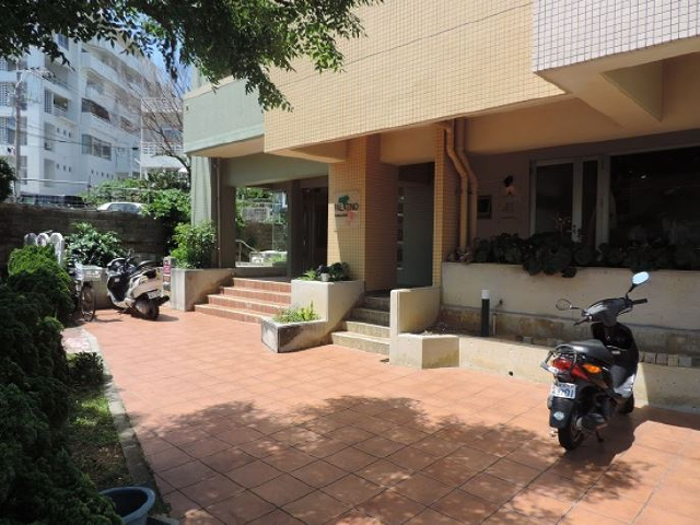 マンション敷地内
